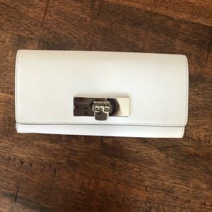 Michael Kors White Wallet